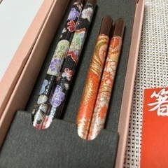 銀座夏野　漆器お箸の画像