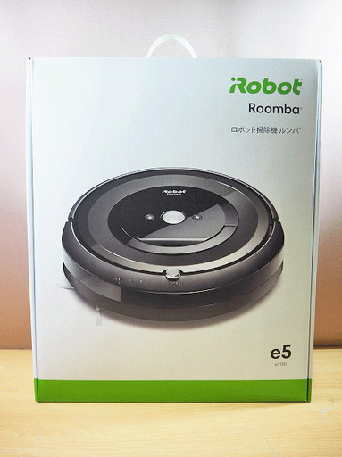 【苫小牧バナナ】開封未使用品☆ iRobot/アイロボット e515060 ロボット掃除機 ルンバ 年式刻印無し AeroForce3段階クリーニングシステム♪