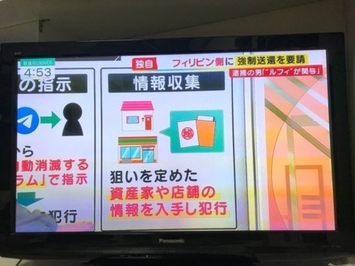 プラズマテレビ　42型　8/25日まで限定価格　VIERA 引っ越しの為