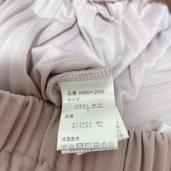 プリーツパンツ レディースズボンの画像