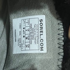 SOREL ブーツ　女　24cm  ソレル  GLACY EXPLORER SHORTIE レディース ウインターブーツ スノーシューズ グレイシーエクスプローラーショートの画像