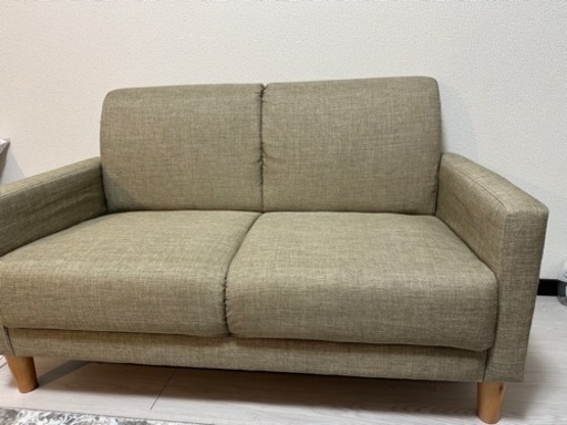 美品 2人掛けソファー ミニサイズ
