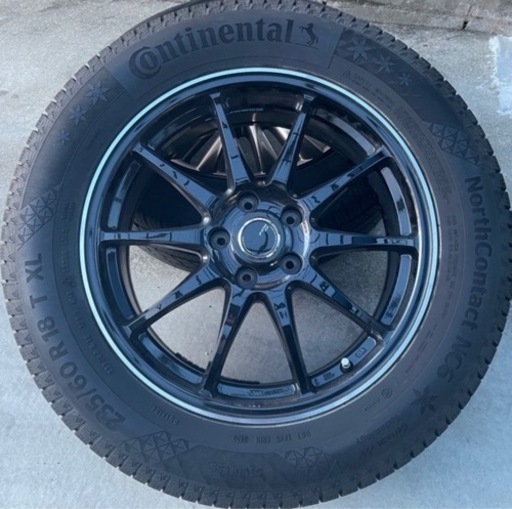 スタッドレスタイヤ　ホイール付き　4本