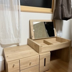 【美品】ドレッサー　使用半年のみ！