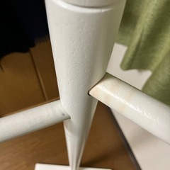 ハンガーポール　ホワイトの画像