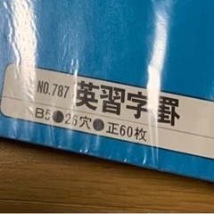 ルーズリーフ　英習字罫の画像