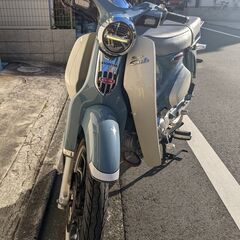 ホンダスーパーカブC125　パールカデットグレー　走行距離6000以内！の画像