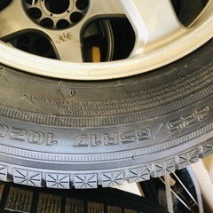 バリ溝！24年！キレイ！9.5分以上★30 アルファード 等225/60R17 225/60R17 2020年製 VRX2 バリ溝❣️アルファード ヴェルファイア等に