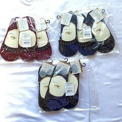 【ネット決済】【￥５００ワンコイン商品】【新品】レディースタイツ・ソックス・ストッキングいろいろ１２点セット　その１　おまけつきの画像