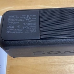 SONY  Bluetooth スピーカーの画像