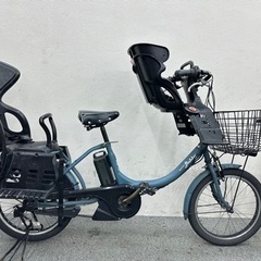 カゴ付き3人乗り電動自転車 ヤマハパスバビー 人気な車種 子供乗せ