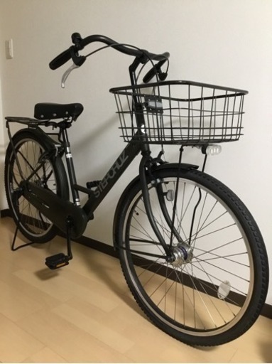 BRIDGESTONE シティサイクル ステップクルーズ 点灯虫 26型 変速なし(手入れ済み)