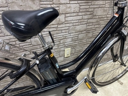 新生活応援SALE 東京23区配達無料　新基準　ヤマハ　パスシティ　12.8Ah リチウム 電動自転車 中古 96