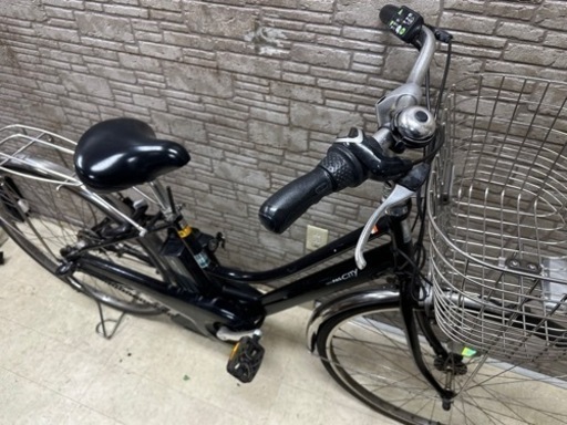 新生活応援SALE 東京23区配達無料　新基準　ヤマハ　パスシティ　12.8Ah リチウム 電動自転車 中古 96