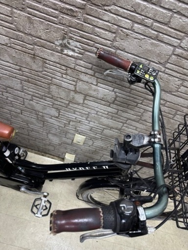 新生活応援SALE 東京23区配達無料　新基準 ブリヂストン ＨＹＤＥＥ-Ⅱ(ハイディ ツー) 8.7Ah リチウム 電動自転車 中古　BS 97 ■26インチ