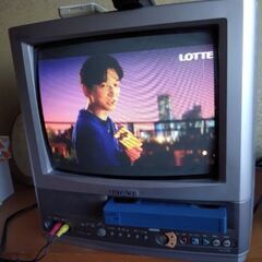 テレビ セット 地デジチューナー 14インチの画像