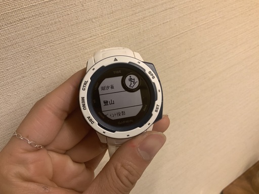 GARMIN tide supports watch 《超タフなスポーツモデル》