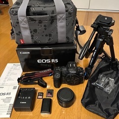 EOS R5 ボディ＋ 保証2023年9月24日まで