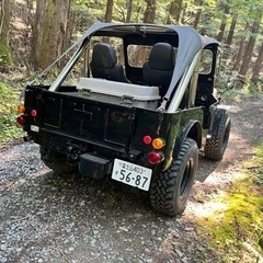 三菱　ジープ　J53   6万キロ　ディーゼル　4WDの画像