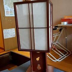 電気行燈　電気行灯　中古品　※値下げしました。売却済〆切