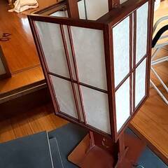 電気行燈　電気行灯　中古品　※値下げしました。売却済〆切の画像