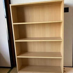 本棚4段