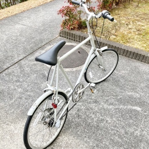 無印良品　クロモリ　自転車　20インチ　シマノ内装3段　グレー
