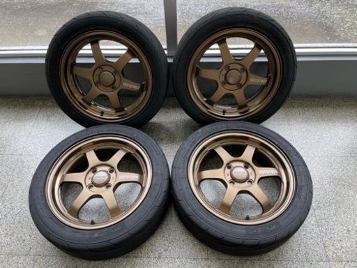 ボルクレーシング　TE37  KCR  ブロンズエディション  15インチ　5.5J  +45