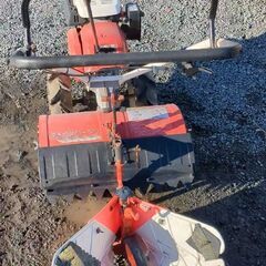 鹿児島発　ヤンマー ガソリンエンジンミニ耕うん機 MRT６DX　培土器付き