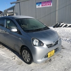 低燃費☆　ダイハツ　ミライース　4WD　車検付　R7/1まで　エ...