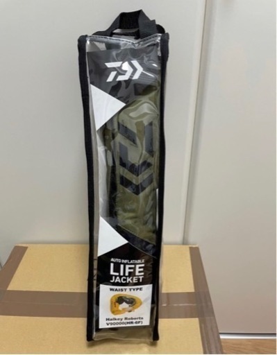 ダイワ  DF-2709 インフレータブルライフジャケット モスグリーン フリー　新品未使用