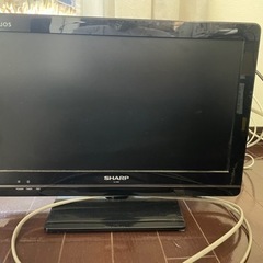 SHARP 19インチTV PCモニターとしても使えます