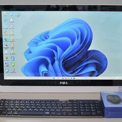 一体型パソコン 最新Windows11+office DELL Inspiron 22-3264 Core i3-7100U 新品爆速SSD512GB メモリ8GB 21.5インチ ブルーレイ webカメラ