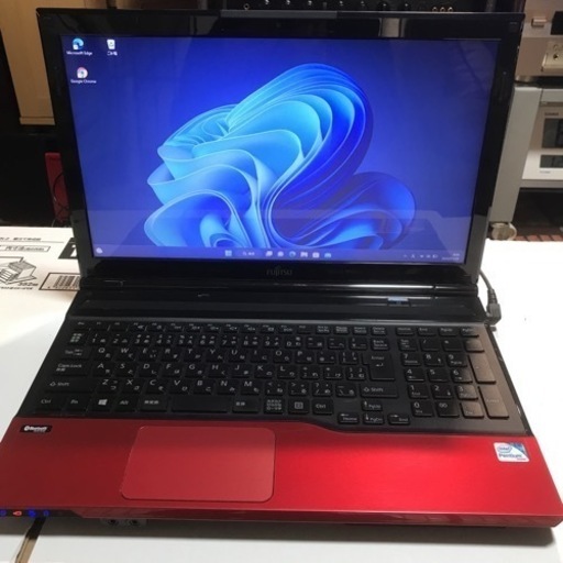 ノートパソコン FUJITSU LIFE BOOK  A H42/j  Windows11 pro 64