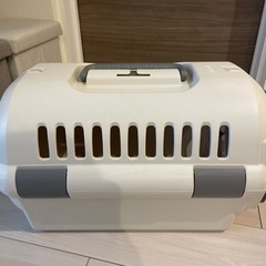 クレート　リッチェルキャンピングキャリーファインS アイボリーの画像