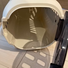 クレート　リッチェルキャンピングキャリーファインS アイボリーの画像