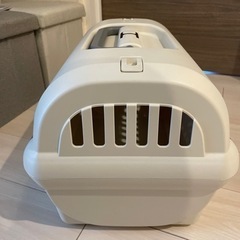 クレート　リッチェルキャンピングキャリーファインS アイボリーの画像