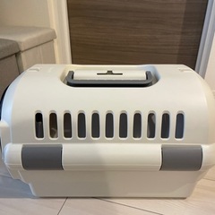 クレート　リッチェルキャンピングキャリーファインS アイボリーの画像