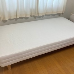 【再出品】無印良品ベッド　脚付マットレス・ポケットコイル　シングル　