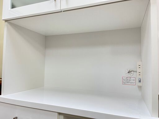 ★美品★レンジボード 幅80cm キッチンボード レンジ台 食器棚 キッチン収納 キッチン家具 キッチン