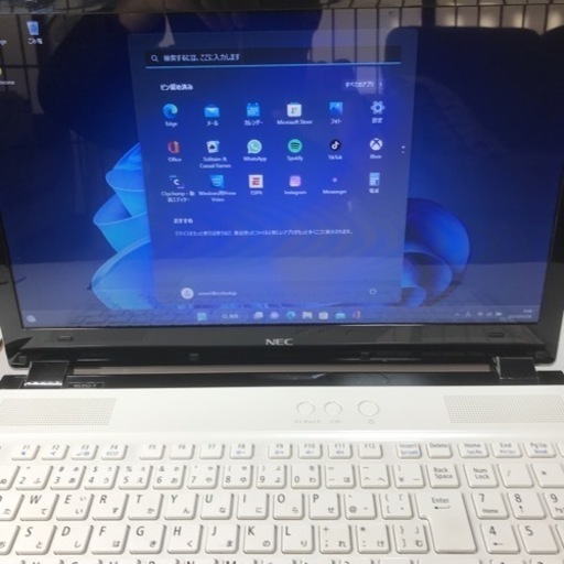 N E C  L A V E  N S350／F Windows11 pro 64 美品　
