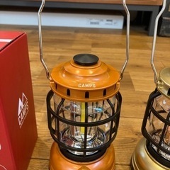 新品COB調光ランタンライト二つの画像