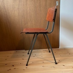 オランダ　ダイニングチェア　木製椅子　ヴィンテージ 2 オランダ ヴィンテージチェア 2脚セット