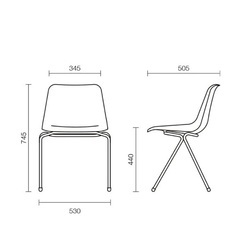 ロビンデイ　ポリサイドチェアの画像