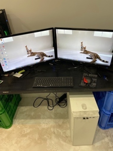 フルセットパソコンi7 4770 SSD250 HDD3T