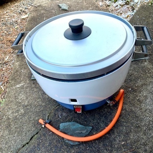 【パロマ】ガス炊飯器 PR-6号AK 6L/3升 LPガス★炊き出し★防災などに