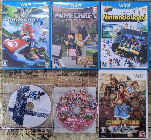 【予定者あり】WiiU＋Wii★ソフトのみのセット