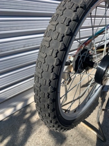 ☆前後タイヤ良品☆ 18インチ 子供車　防犯登録料込!! [No.255]