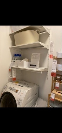 IKEAランドリーラックフルセット新品未使用決定しました
