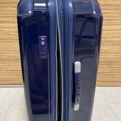 スーツケース　キャリーケース　紺色　ネイビーの画像